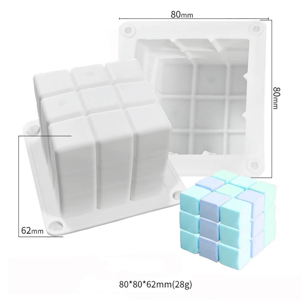 3D Cloud Silicone Cake Mold – Multi-Cavity Mousse Dessert & Baking Tray