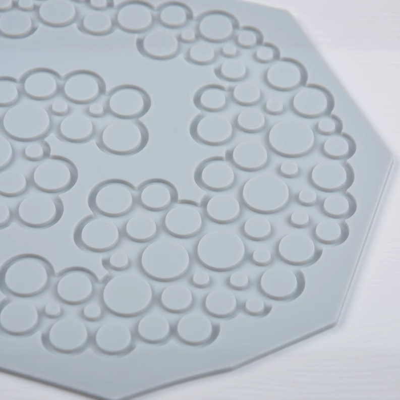 Bubble Pattern Silicone Mold – Flexible Food-Grade Mold for Chocolate, Fondant, Resin Crafts