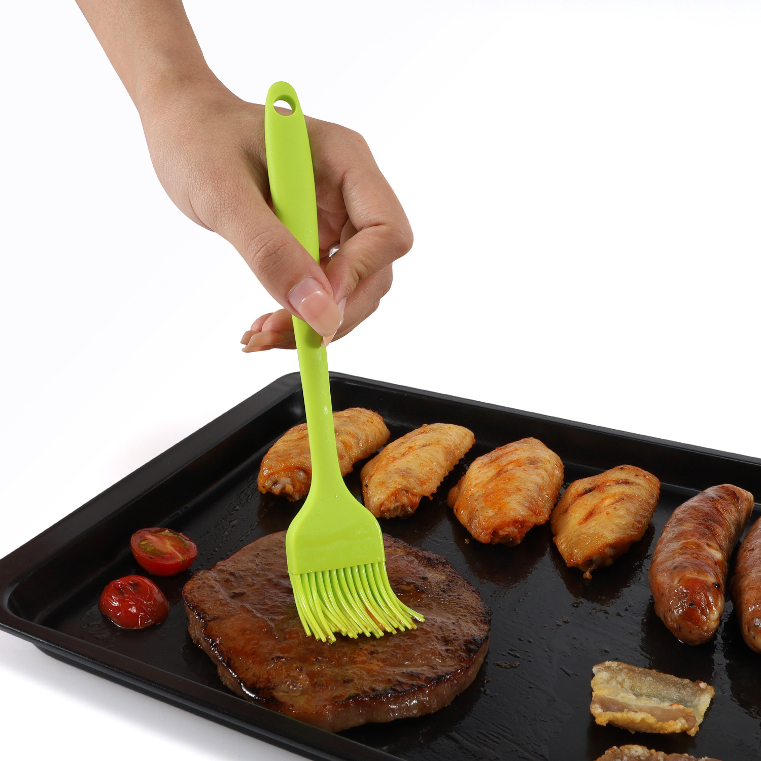 Silicone Basting Brush Set – Heat Resistant Colorful Oil Brushes for Cooking & Baking