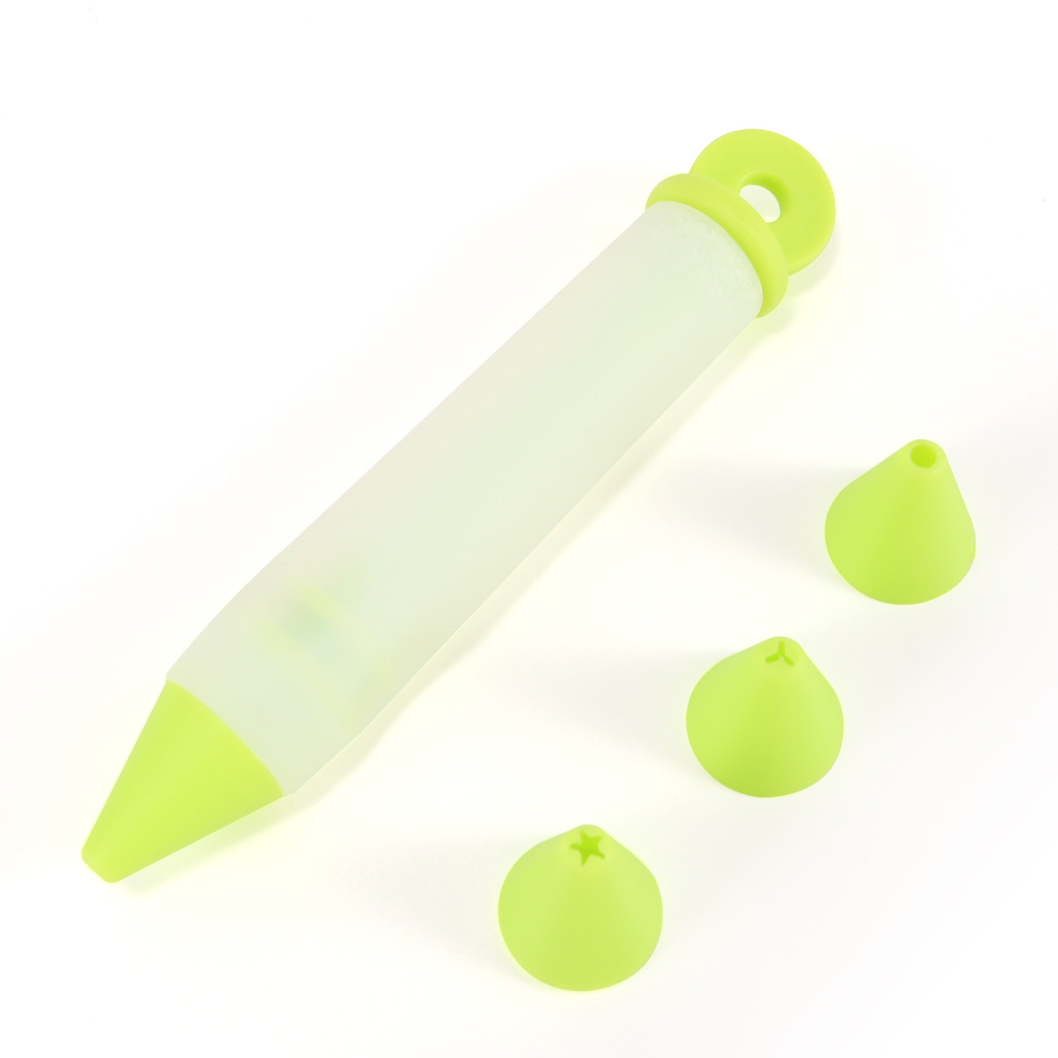 Silicone Icing Pen with Nozzles – DIY Cake Decorating Tool Set