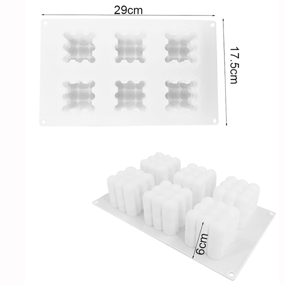 3D Cloud Silicone Cake Mold – Multi-Cavity Mousse Dessert & Baking Tray