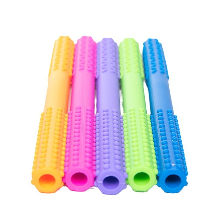 Silicone Chewable Sensory Stick – Oral Motor Chewy Tube for Kids & Autism Relief