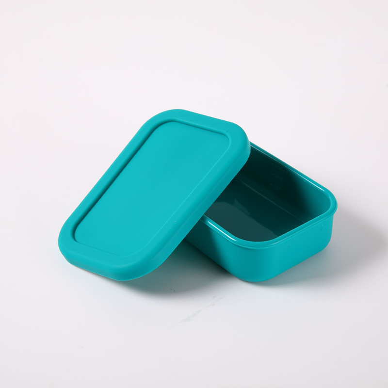 Colorful Stackable Silicone Food Storage Containers – BPA-Free Reusable Lunch Box Set (4pcs)