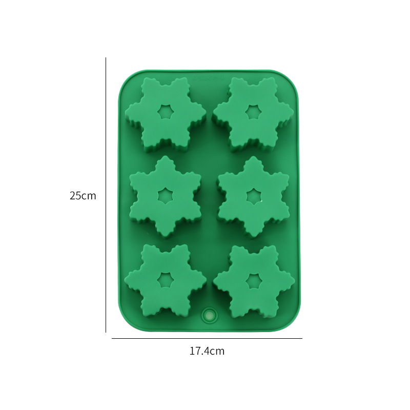 Christmas Silicone Mold – Holiday Candy & Chocolate Mould Tray with Festive Shapes