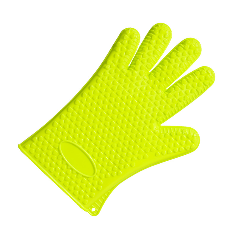Heat Resistant Silicone Oven Glove – Non-Slip, Waterproof, Food Grade BBQ Mitt