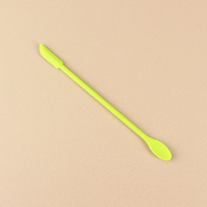 Double-Ended Silicone Spatula Spoons – Mini Scraper Tools for Jar, Makeup, Kitchen & Skincare Use