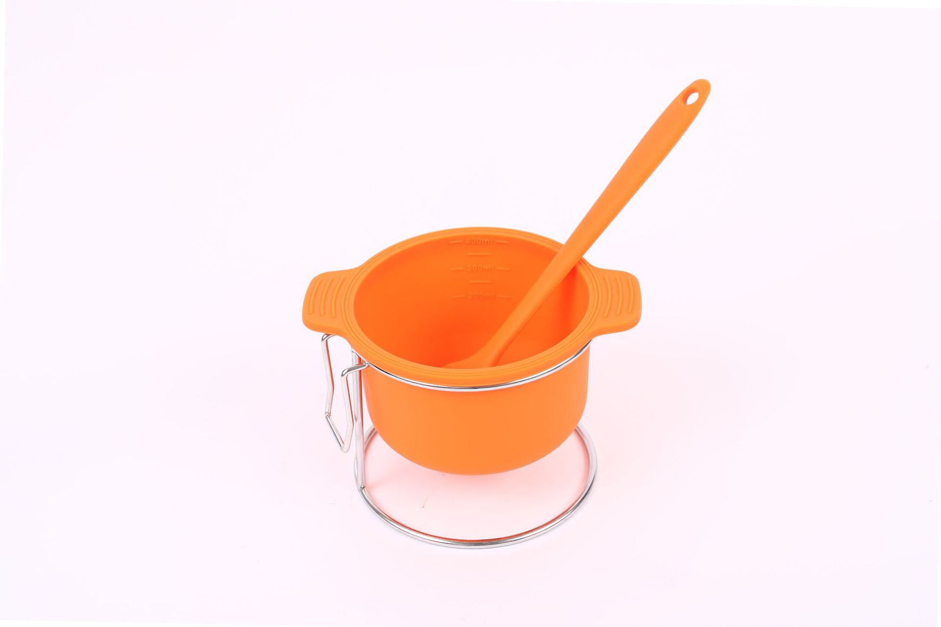 Silicone Basting Brush and Sauce Bowl Set – Heat-Resistant BBQ Marinade Tools with Stainless Steel Stand
