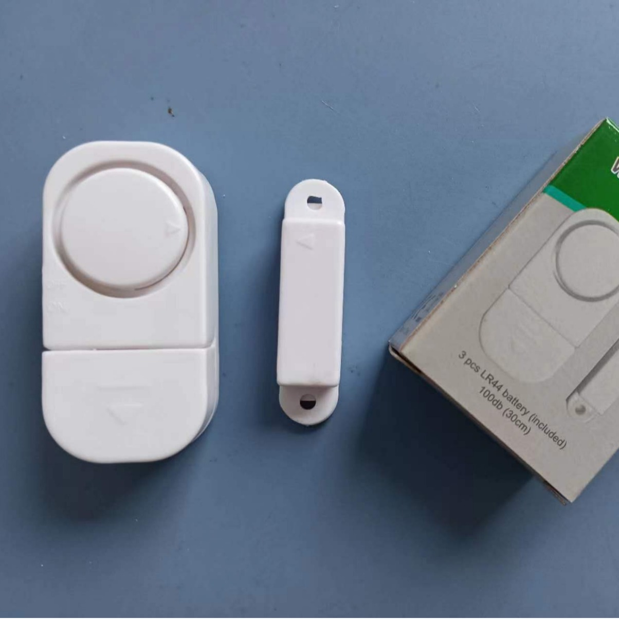 Magnetic Door and Window Alarm – 120dB Entry Alert Sensor with ON/OFF Switch