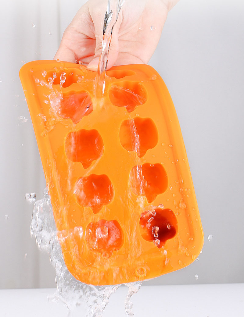 Halloween Silicone Molds – Ghost, Pumpkin, Witch Hat & Bat Shapes for Candy, Chocolate, Ice, and Baking