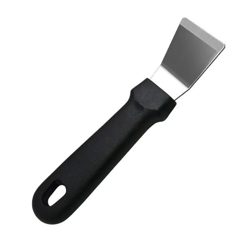 Mini Stainless Steel Kitchen Scraper Set – Grill, Griddle, and Ice Cream Cleaning Spatula