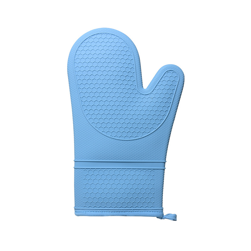 Heat Resistant Silicone Oven Mitts – Non-Slip Kitchen Gloves for Baking & BBQ