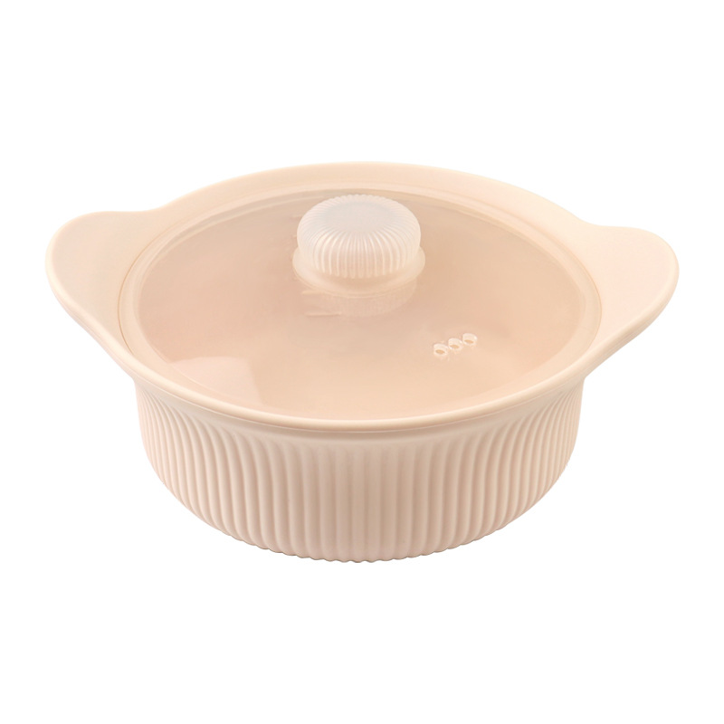 Silicone Steamer Pot with Lid – 3-Compartment Divider Design for Healthy Cooking