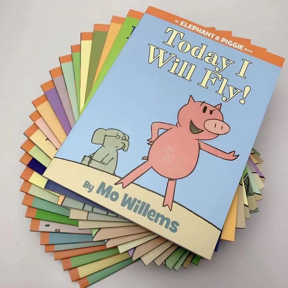 Elephant & Piggie Complete Book Set by Mo Willems – Children’s Early Reader Collection