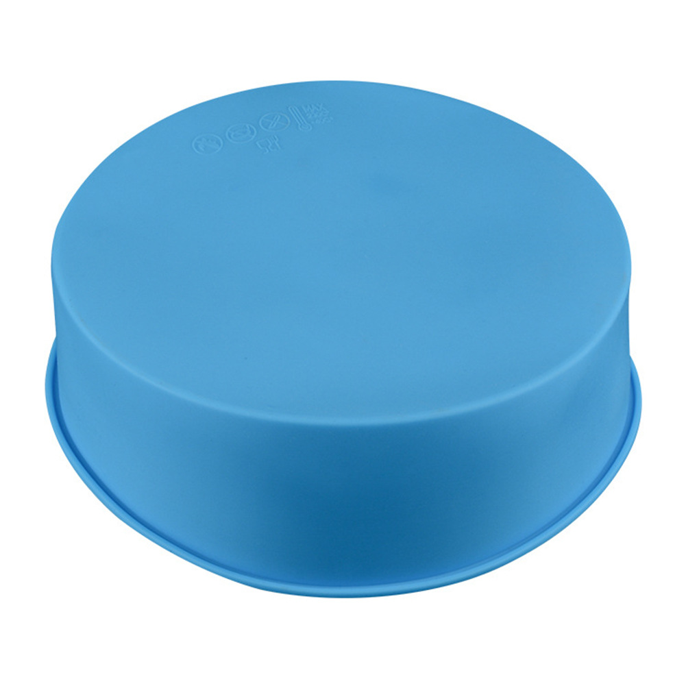 Round Silicone Cake Mold Set – Non-Stick, Heat Resistant Bakeware for Oven Use (3 Colors)