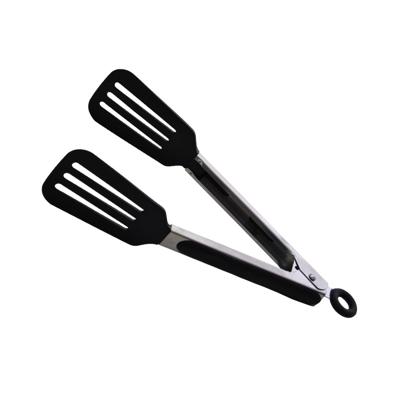 3-in-1 Stainless Steel Kitchen Tongs Set – Multifunction Pasta, Salad & Slotted Serving Tools