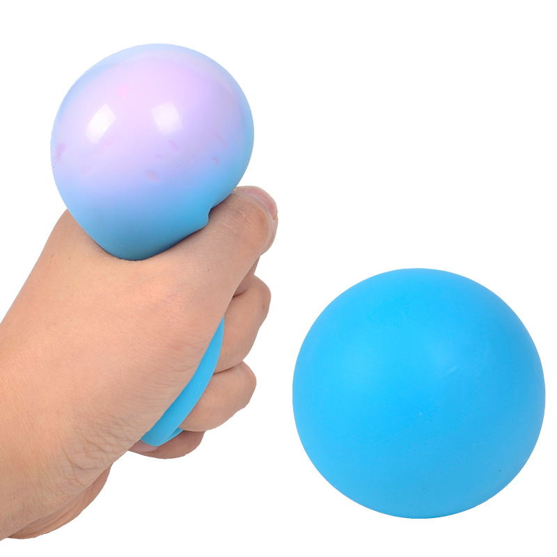 Colorful Stress Relief Ball – 4-in-1 Squeeze Toy for Anxiety and Focus