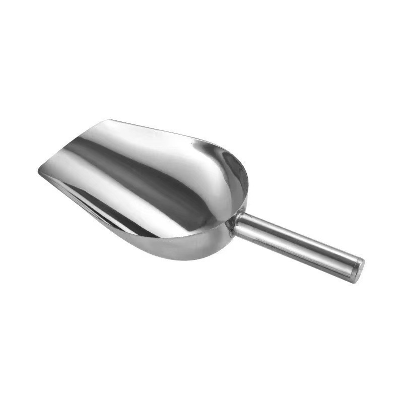 Stainless Steel Utility Scoop – Heavy Duty Ice, Flour & Food Shovel for Kitchen or Bar