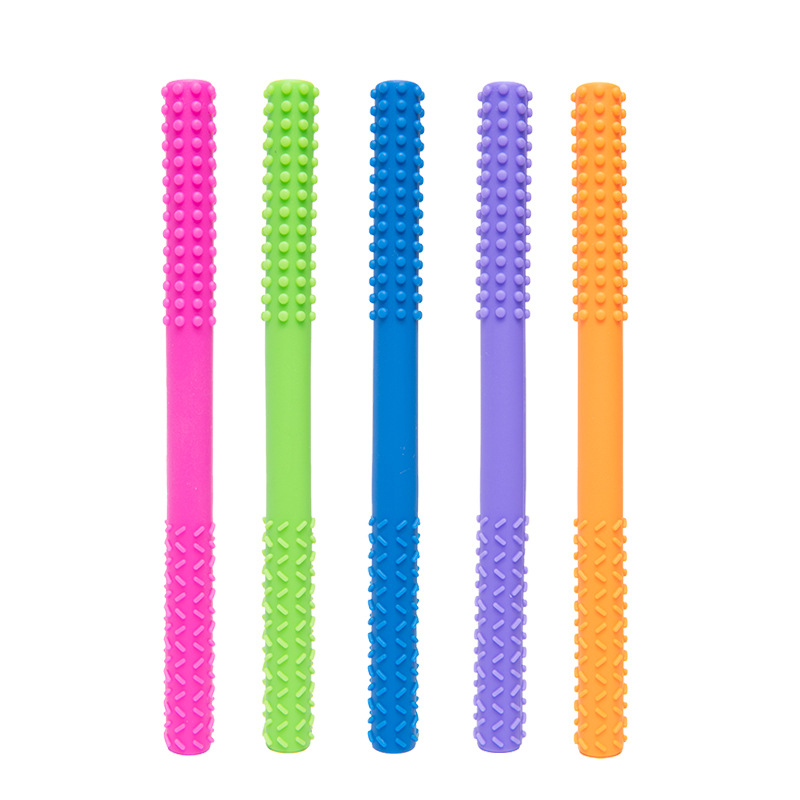 Silicone Chewable Sensory Stick – Oral Motor Chewy Tube for Kids & Autism Relief