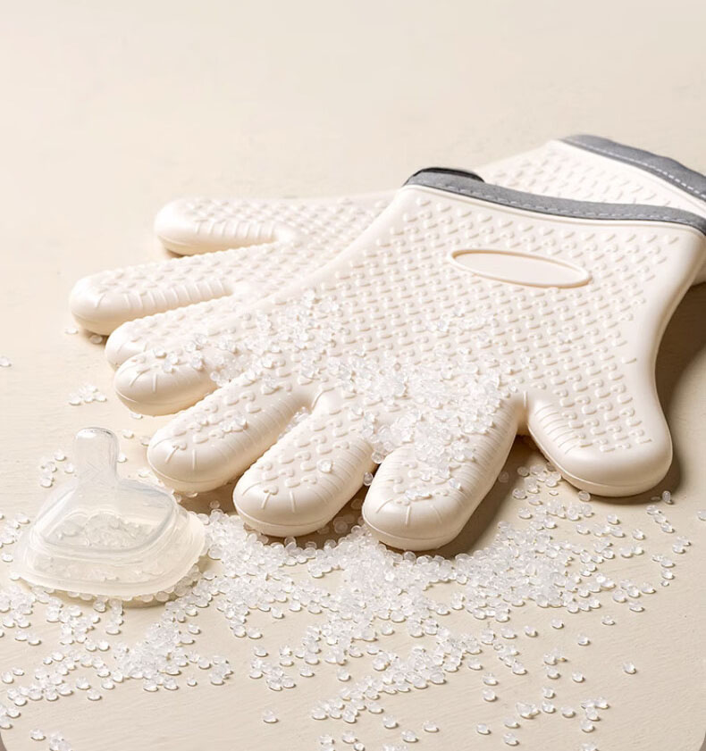 2-Pack Silicone Oven Mitts – Heat Resistant Non-Slip Cooking & Baking Gloves with Cotton Lining