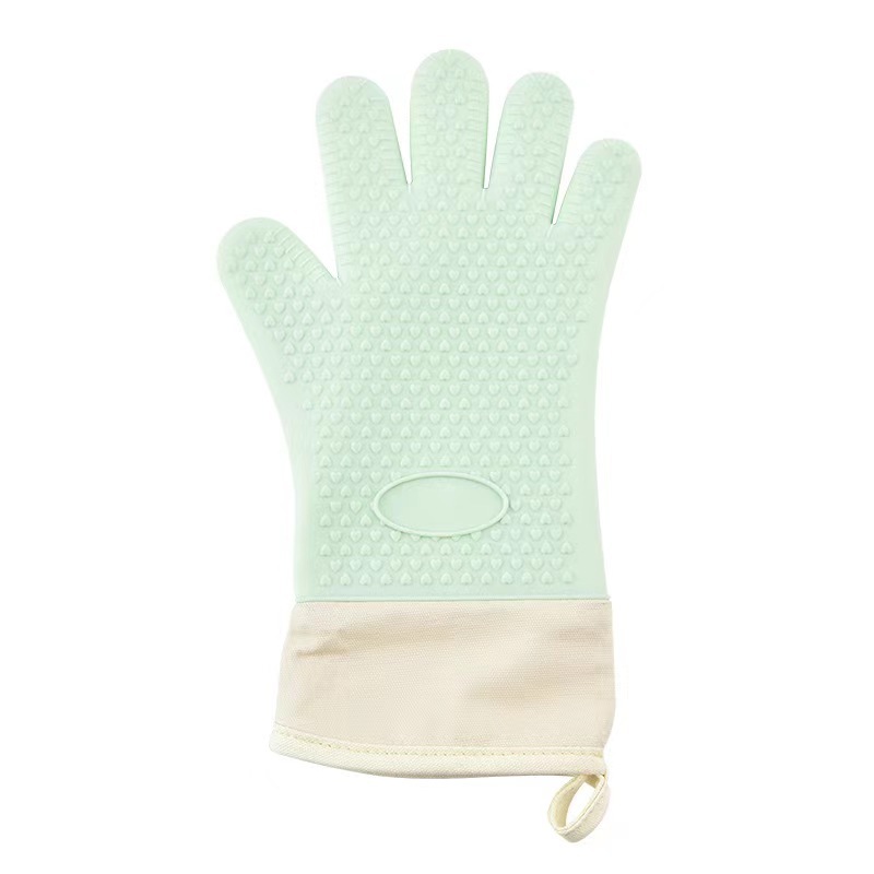 Heat Resistant Silicone Oven Mitt – Non-Slip Waterproof Kitchen Baking Glove
