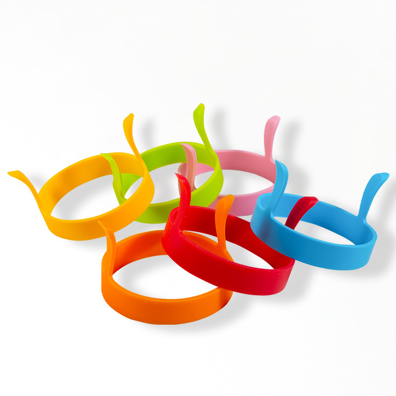 Silicone Egg Ring Mold – Non-Stick Round Cooking Rings for Pancake, Egg, Burger