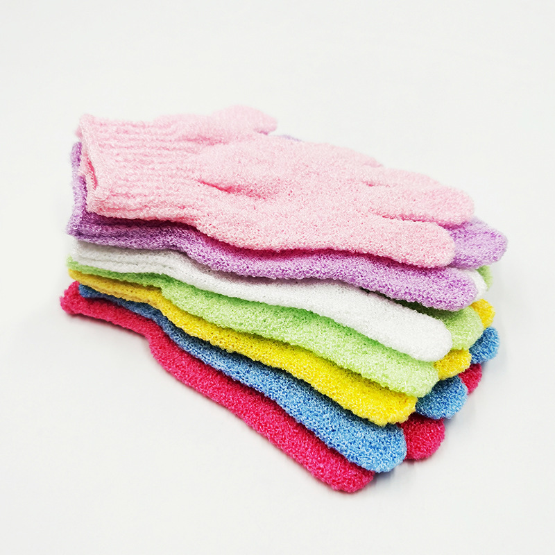 Exfoliating Bath Gloves – Body Scrub Shower Gloves for Deep Cleansing & Skin Smoothing