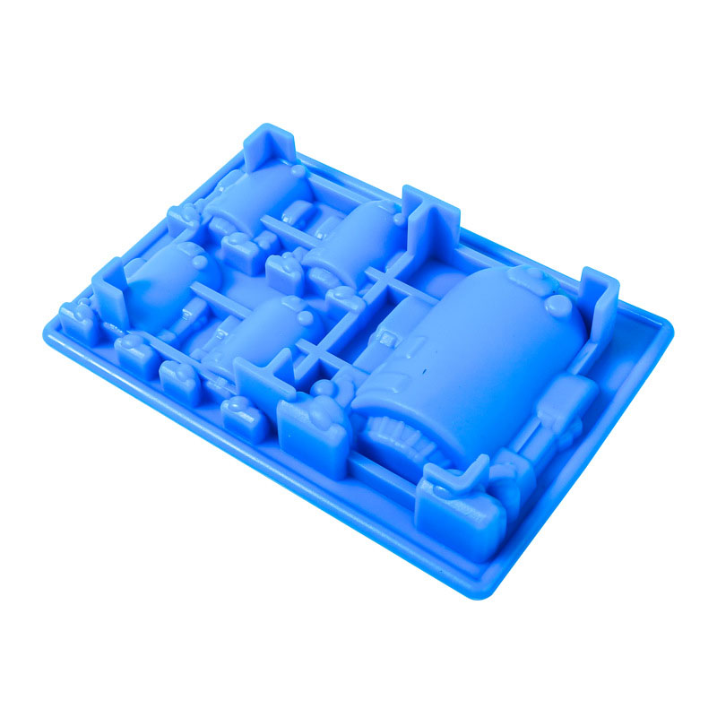 Sci-Fi Vehicle Shaped Silicone Ice Cube Tray Mold – Food-Grade Flexible Ice Mold