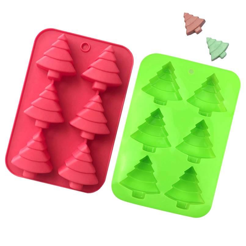 Christmas Tree Silicone Mold – Non-Stick Reusable Baking Tray for Chocolate, Candy & Ice Cubes
