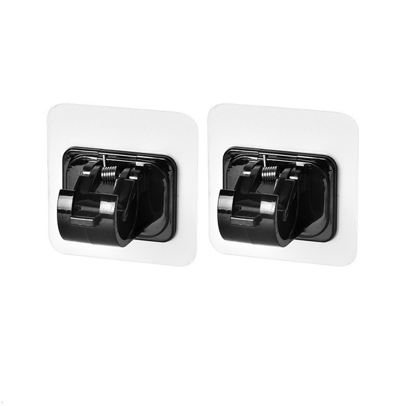 Self-Adhesive Wall Mounted Mop and Broom Holder Clip – No-Drill Organizer Hook for Home & Garage