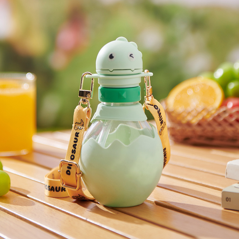 Cute Cartoon Silicone Straw Lid – Leakproof Drink Cover for Baby & Toddler Bottles