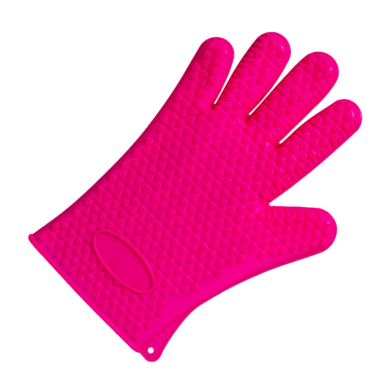 Silicone Heat Resistant Oven Glove – Waterproof Non-Slip Baking & BBQ Mitt