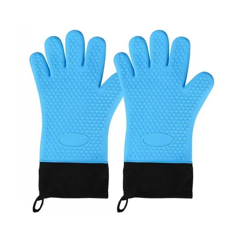 Heat Resistant Silicone Oven Mitt – Non-Slip Waterproof Kitchen Baking Glove