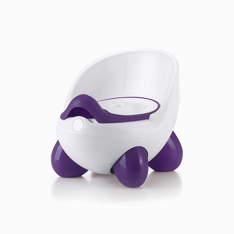 Toddler Potty Training Seat – Car-Shaped Kids Toilet Chair with Backrest and Removable Bowl