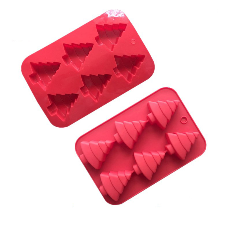 Christmas Tree Silicone Mold – Non-Stick Reusable Baking Tray for Chocolate, Candy & Ice Cubes