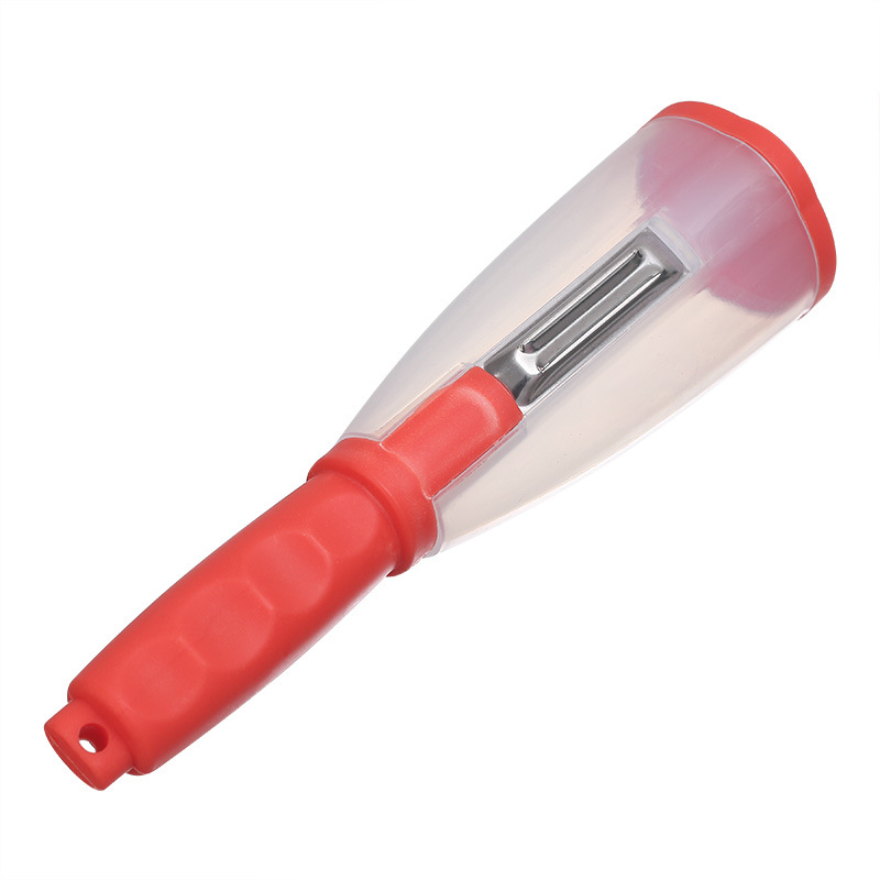 Multifunctional Vegetable Peeler with Storage Container – Ergonomic & Safe Design