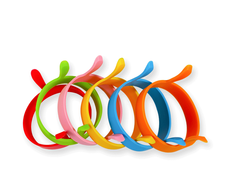 Silicone Egg Ring Mold – Non-Stick Round Cooking Rings for Pancake, Egg, Burger