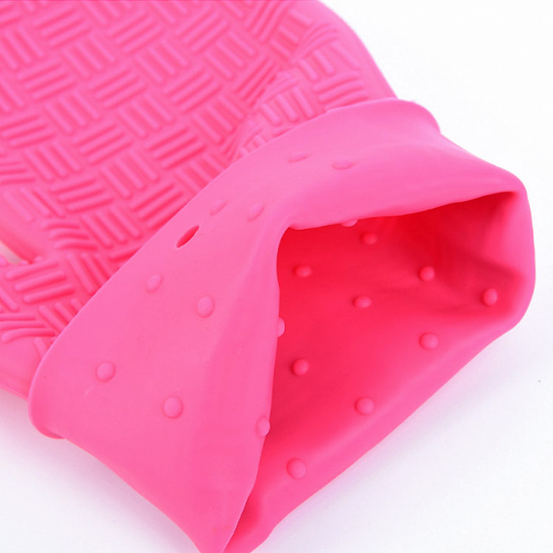 Colorful Silicone Oven Mitts – Heat Resistant Non-Slip Gloves for Baking & Cooking