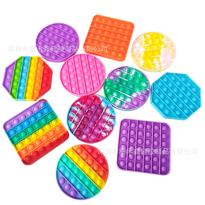 Push Pop Bubble Fidget Toy Set – Sensory Stress Relief Toy for Kids & Adults