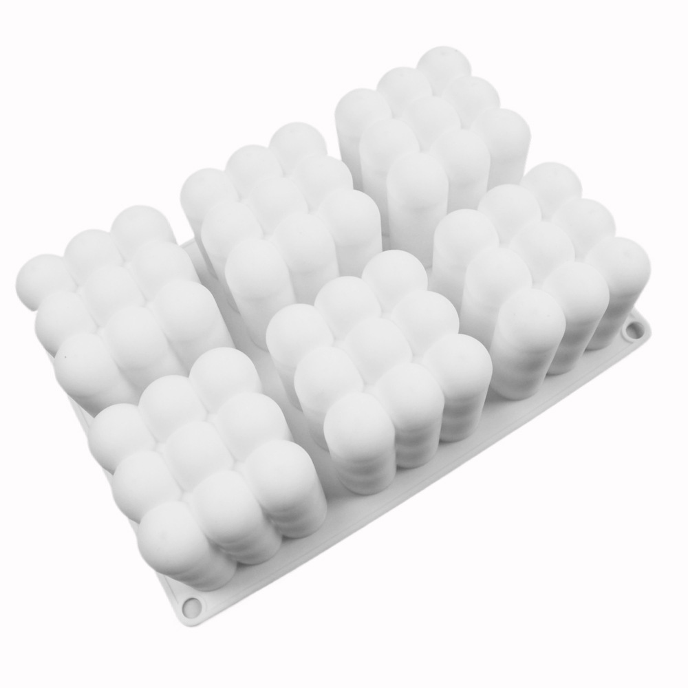3D Cloud Silicone Cake Mold – Multi-Cavity Mousse Dessert & Baking Tray