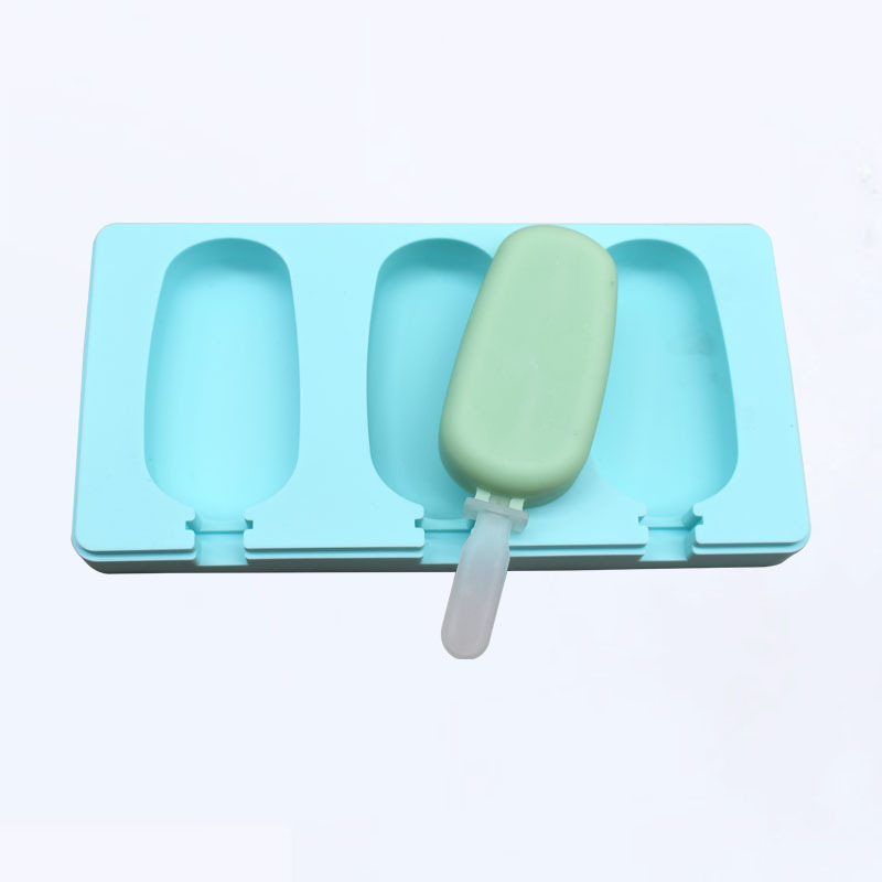 Silicone Ice Cream Mold Set – Reusable DIY Popsicle Maker Trays with Fun Cartoon Shapes