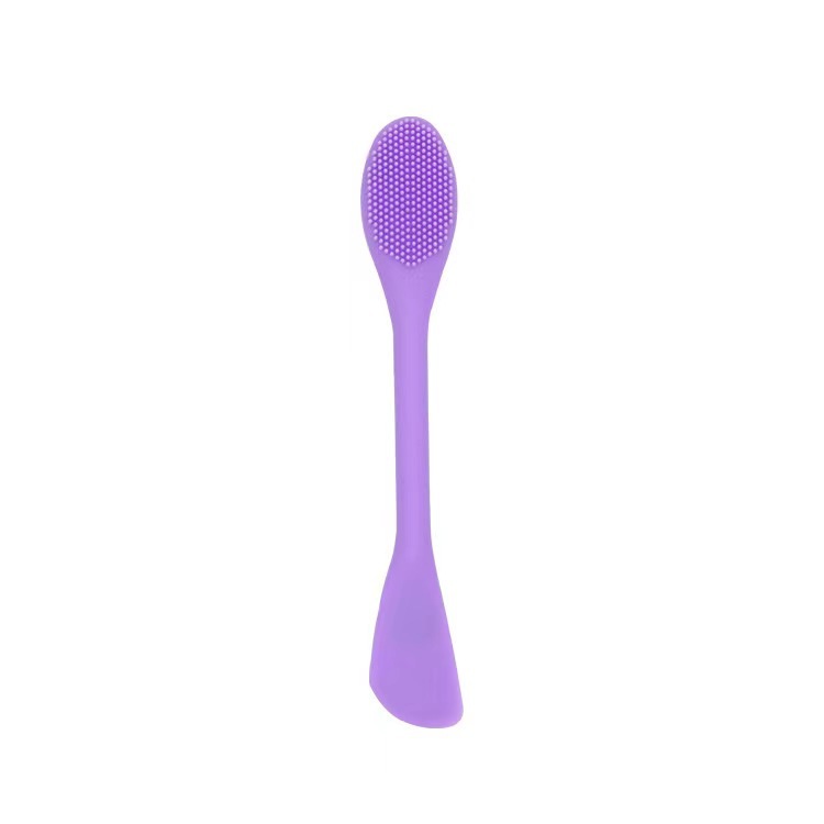 Silicone Face Mask Brush Set – Dual-Ended Applicator for Mud Masks, Creams & Skincare