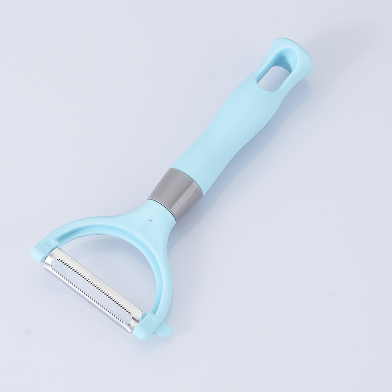 Stainless Steel Y Peeler – Serrated Vegetable & Fruit Peeler with Ergonomic Handle
