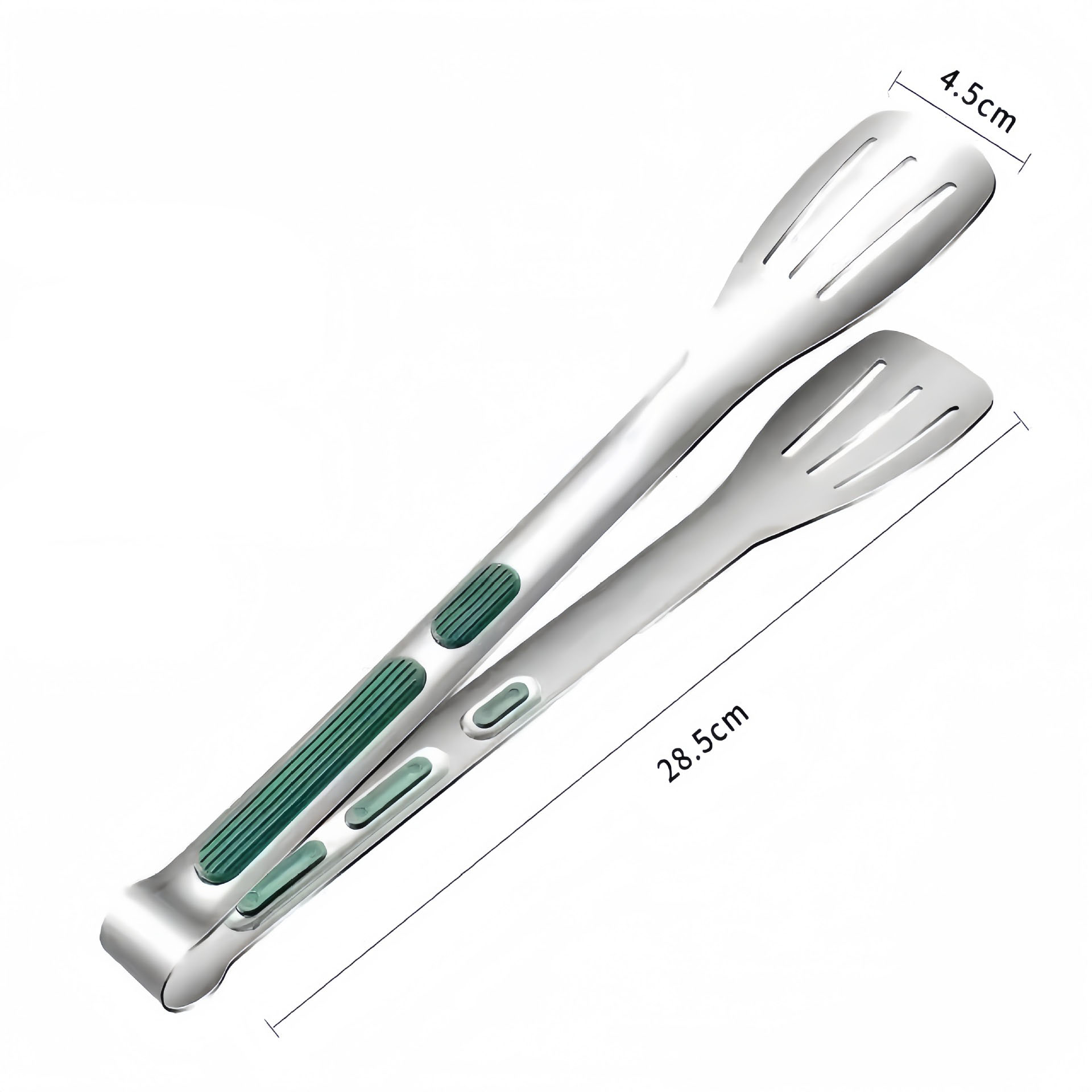 Stainless Steel Kitchen Tongs with Non-Slip Handle – 12 Inch Cooking & BBQ Tongs