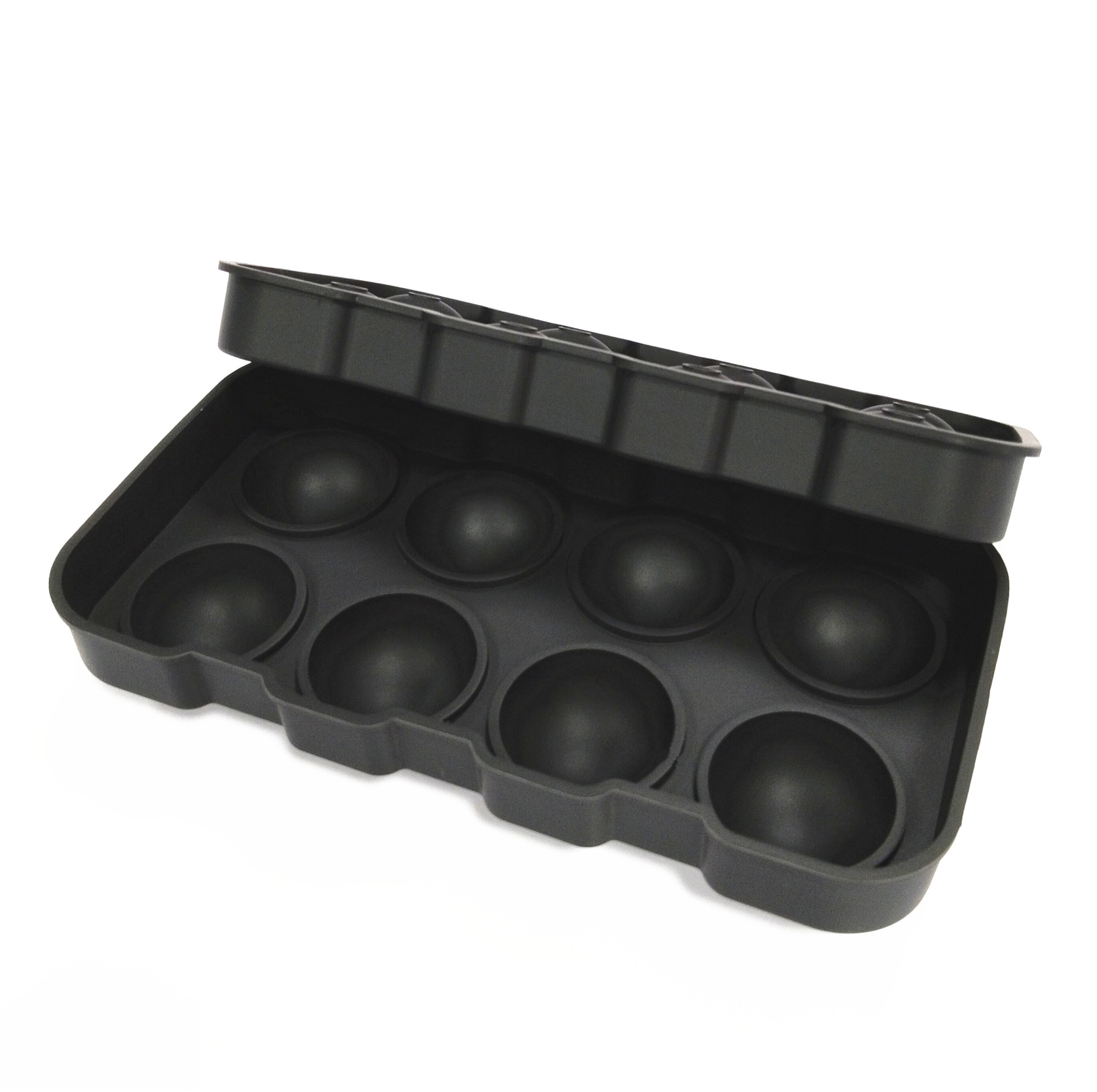 3-in-1 Silicone Ice Ball Mold – Diamond, Rose & Sphere Shapes for Whiskey & Cocktails