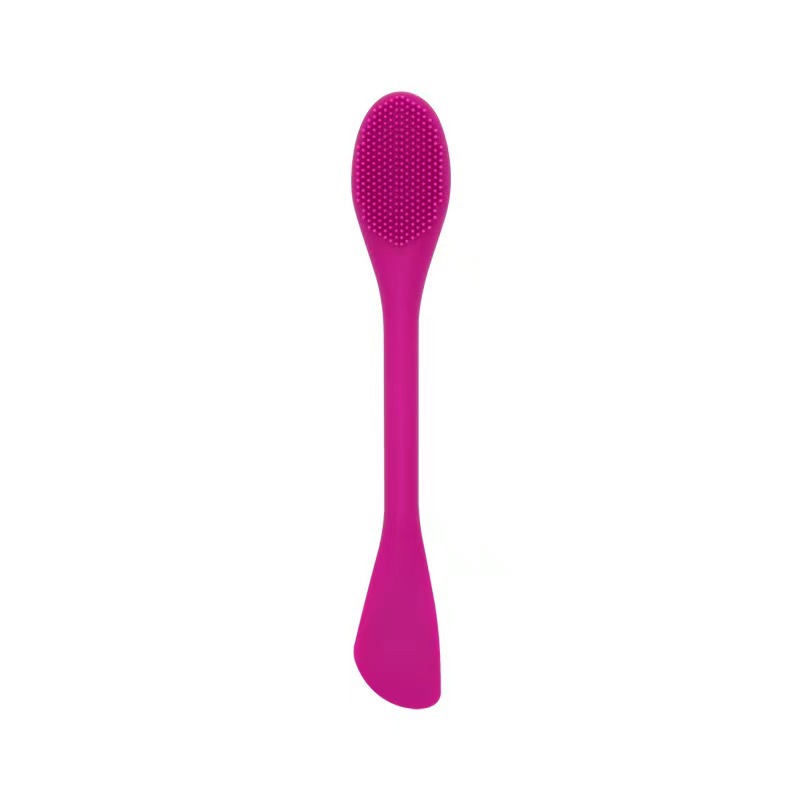 Silicone Face Mask Brush Set – Dual-Ended Applicator for Mud Masks, Creams & Skincare