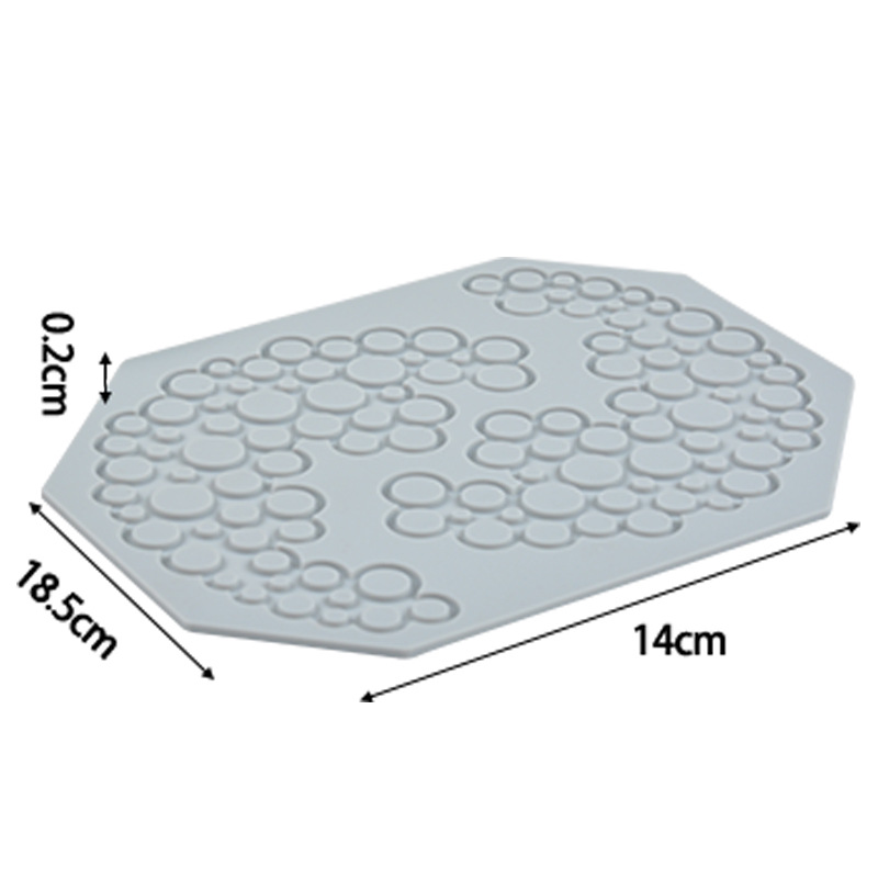Bubble Pattern Silicone Mold – Flexible Food-Grade Mold for Chocolate, Fondant, Resin Crafts