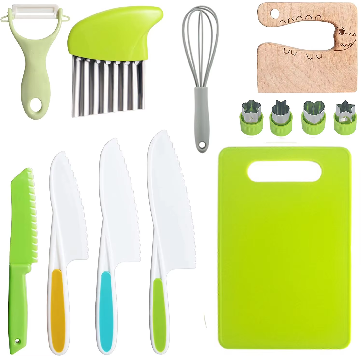 Kids Kitchen Knife and Cooking Tool Set – Safe and Fun Kitchen Essentials for Children