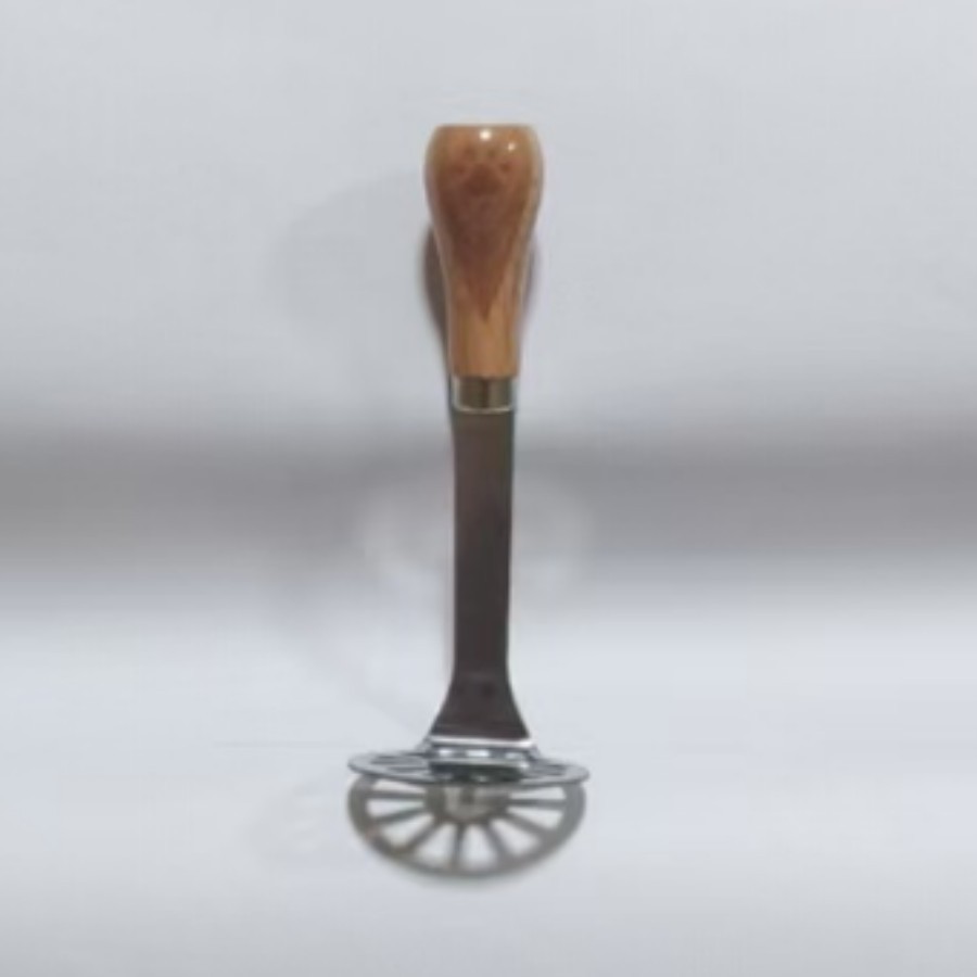 Wood Handle Bottle Opener – Manual Stainless Steel Cap Remover for Beer & Soda