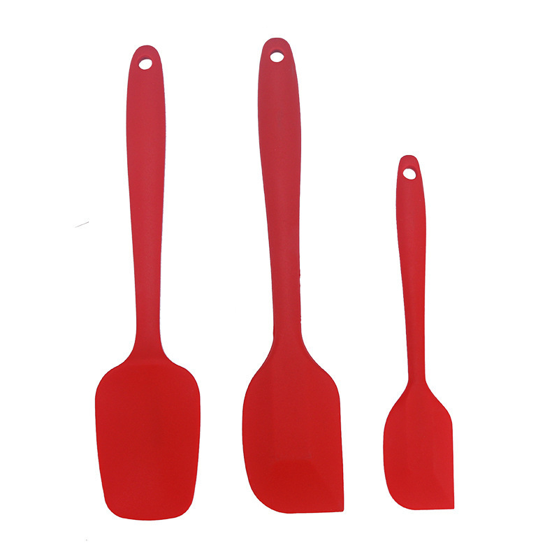 3-Piece Silicone Spatula & Basting Brush Set – Heat Resistant Non-Stick Kitchen Utensils