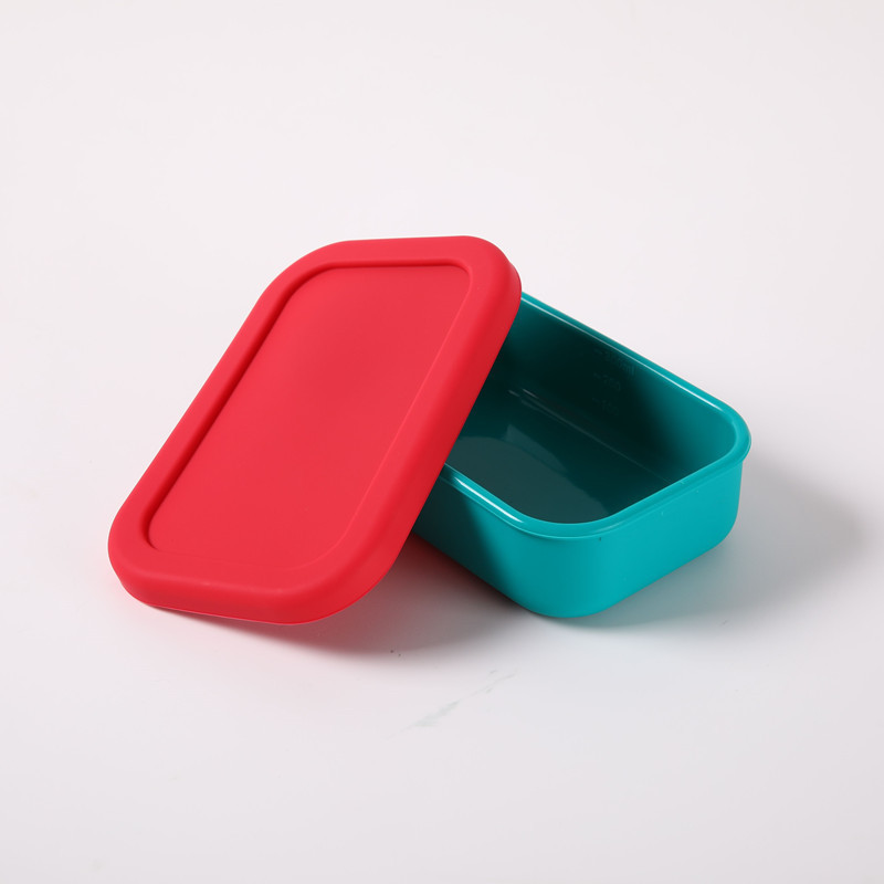 Colorful Stackable Silicone Food Storage Containers – BPA-Free Reusable Lunch Box Set (4pcs)
